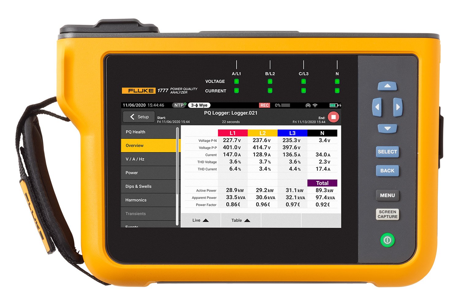 Fluke 1770 系列<strong><strong>三相电能质量分析仪</strong></strong>概述
